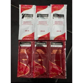 COMBO 10 dầu gội và xả Tresemme keratin smooth