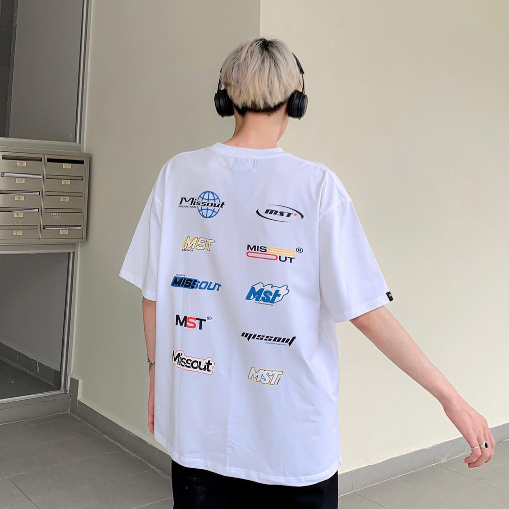 Áo Thun MISSOUT Logo nam nữ Full Tag hãng Kun Shop | BigBuy360 - bigbuy360.vn