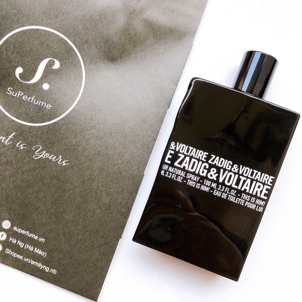 [ Mẫu thử ] Nước hoa Zadig & Voltaire This is Him ! | BigBuy360 - bigbuy360.vn