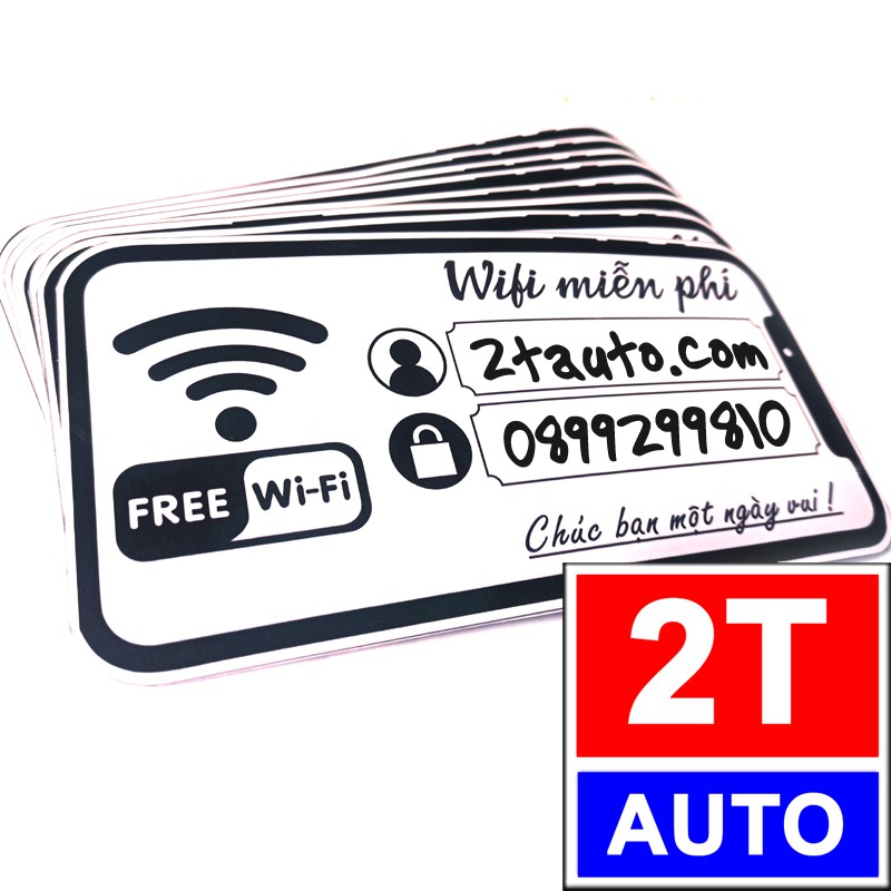 LOGO STICKER TEM WIFI FREE, BIỂN BÁO WIFI MIỄN PHÍ, CÓ WIFI ĐĂNG NHẬP MẠNG WI-FI CHO HÀNG QUÁN, NHÀ CỬA, NƠI CÔNG CỘNG | BigBuy360 - bigbuy360.vn