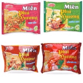 Combo 10 gói miến Phú Hương 58g đủ loại