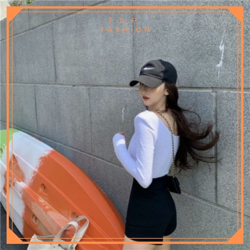 Quần Short Lưng Cao Nữ Khóa Sau Chất Umi Hàn Ôm Eo Tôn Dáng Tep Fashion - QS002