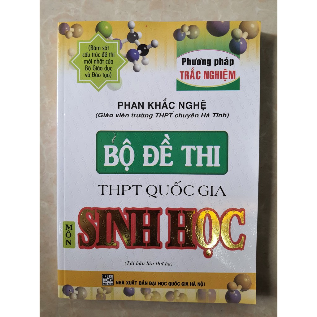 Sách - Bộ đề thi THPT Quốc Gia môn Sinh Học