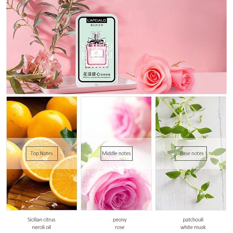 Set 3 Lọ Nước Hoa Khô Dạng Rắn Lâu Trôi Hương Trái Cây Dành Cho Nam Nữ