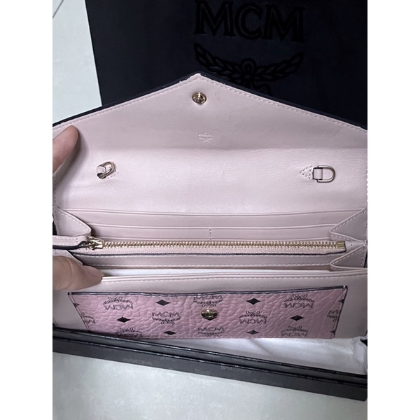 Ví đeo chéo MCM Hồng