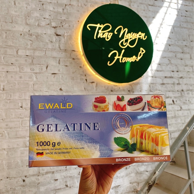 Gelatin lá của ĐỨC (1 lá)