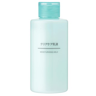 Sữa dưỡng Muji Clear Care Milk Moisture 150ml (Màu xanh, bill mua ảnh bên cạnh)