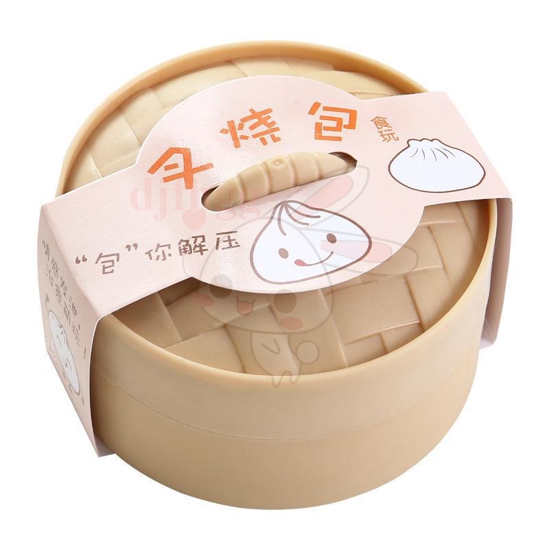 Bánh Bao Dẻo Đồ Chơi Nắn Bóp Bằng TPR Giúp Thư Giãn Giảm Căng Thẳng Cho Trẻ Em Và Người Lớn An Toàn Cho Sức Khoẻ