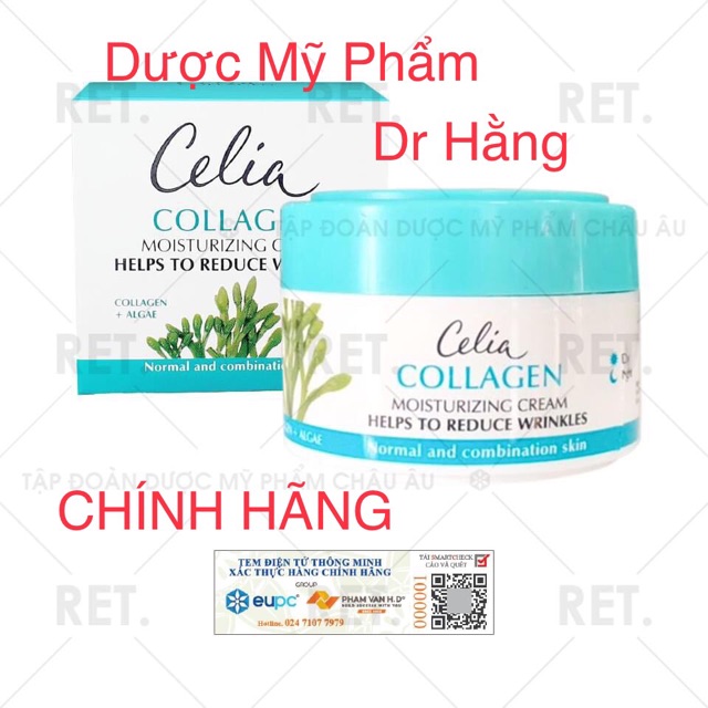 [CHÍNH HÃNG] Kem Dưỡng Collagen Celia Dưỡng Ẩm Chống Nhăn 50ml