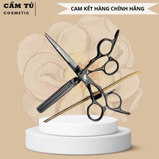 Bộ kéo cắt, tỉa đen japan kl-6.0 - mpcamtu