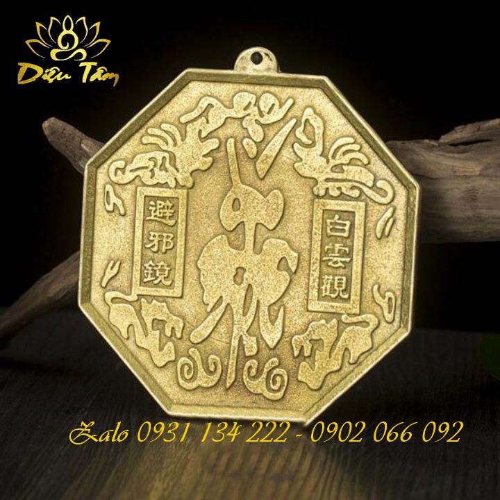 Gương bát quái đồng nguyên chất