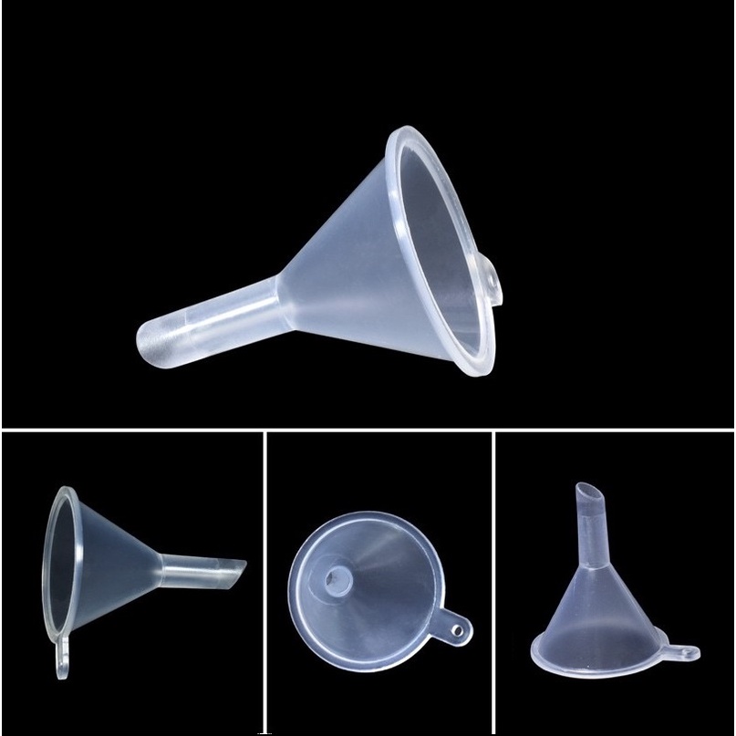 Phễu Nhựa Trong Suốt Mini, Phễu Mini Rót Chiết Dung Dịch Nước Mỹ Phẩm, Phễu Nhựa Chiết, An Toàn, Tiện Dụng. Kingler 5060