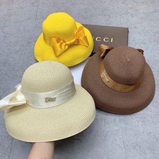 Mũ chuông cói nơ tiểu thư