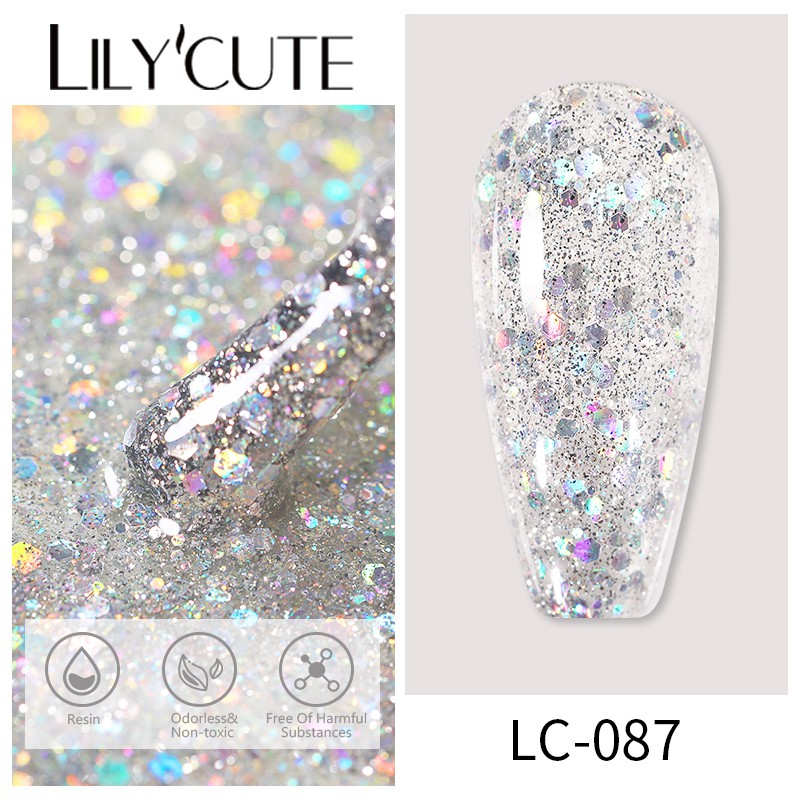 [Hàng mới về] Gel Sơn Móng Tay LILY'CUTE Màu Lì Dung Tích 7ml