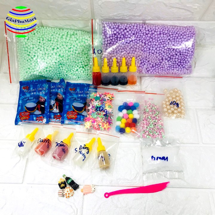 Bộ Kit Làm Slime - Slime Bơ + Tuyết 1