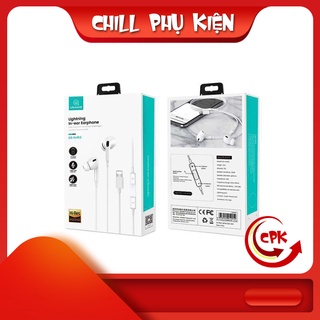 Siêu VIP Tai Nghe Nhét Tai USAMS Ep-41 Jack iPhone Dài 1.2m Có Micro Chất Lượng Cao -  độ phân giải cao