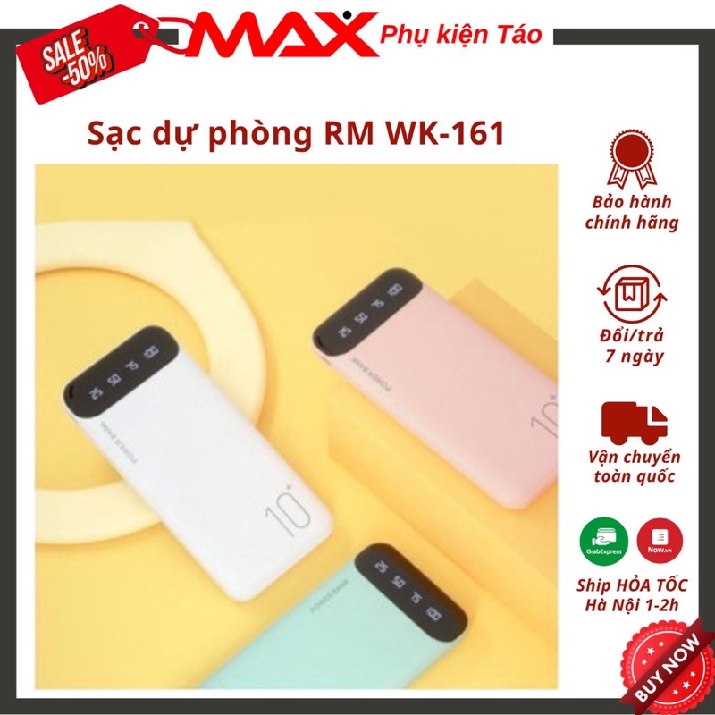 Sạc dự phòng 10000mah chính hãng SEDEM ⚡ BẢO HÀNH 12 THÁNG ⚡ Pin/Sạc dự phòng tích hợp màn hình LED dung lượng 10000MAH