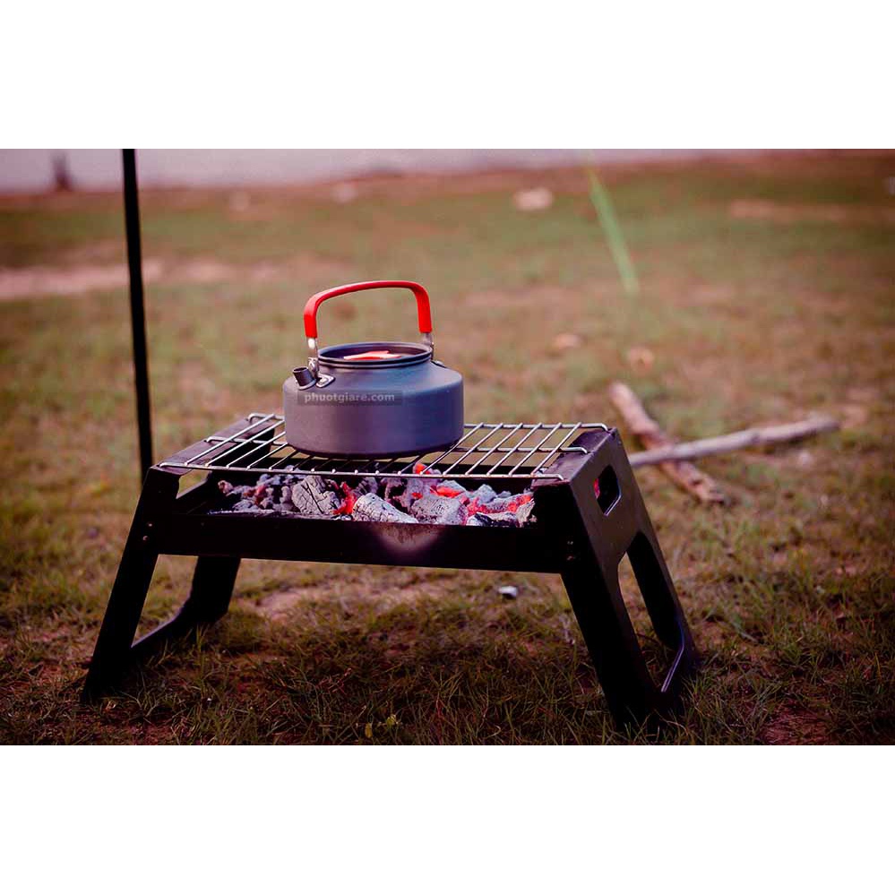 Ấm đun nước 1,1 lit siêu nhẹ chuyên phượt du lịch cắm trại