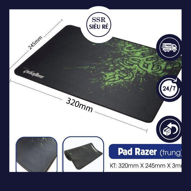 Miếng Lót Chuột Razer Trung 24.5 X 32cm (LA1621)