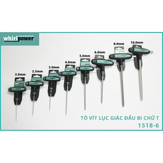 Tô vít lục giác chữ T (đầu bi) Whirlpower
