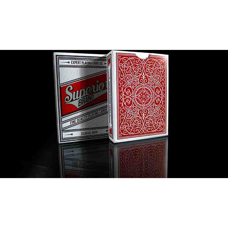 Bài ảo thuật : Superior Invisible (Red) Playing Cards