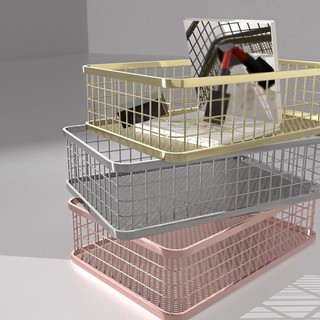 🌈Bảo tàng G & S Micro Life🌈Giỏ Sắt Đựng Đồ Phong Cách Bắc Âu