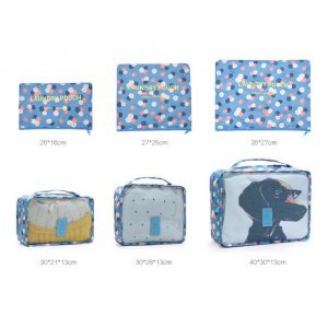 SET 6 TÚI ĐỰNG ĐỒ DU LỊCH