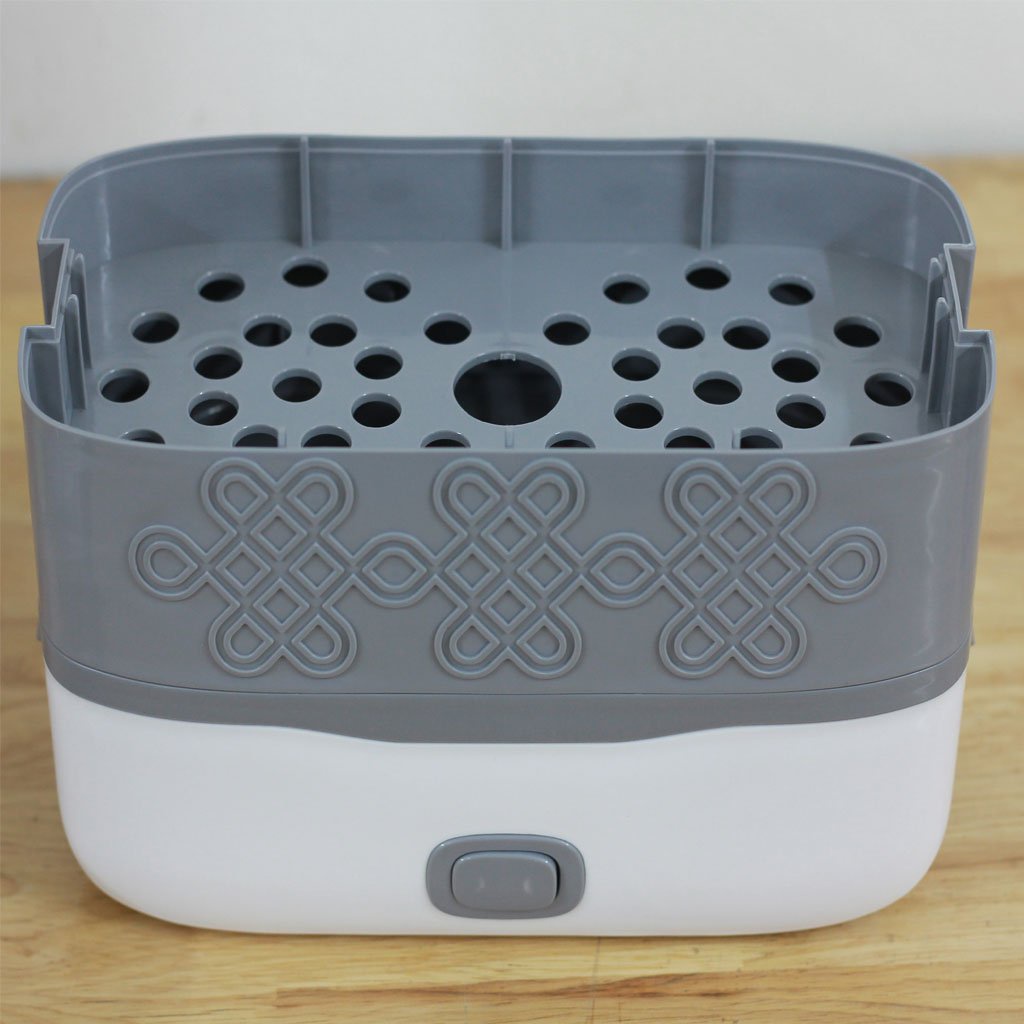 Hộp Cơm Chefman CM - 121i  Bảo Hành 12 Tháng -Hộp Cơm Hâm Nóng -  Hộp Cơm Điện - Nấu Chín Đồ Ăn Tiện Lợi