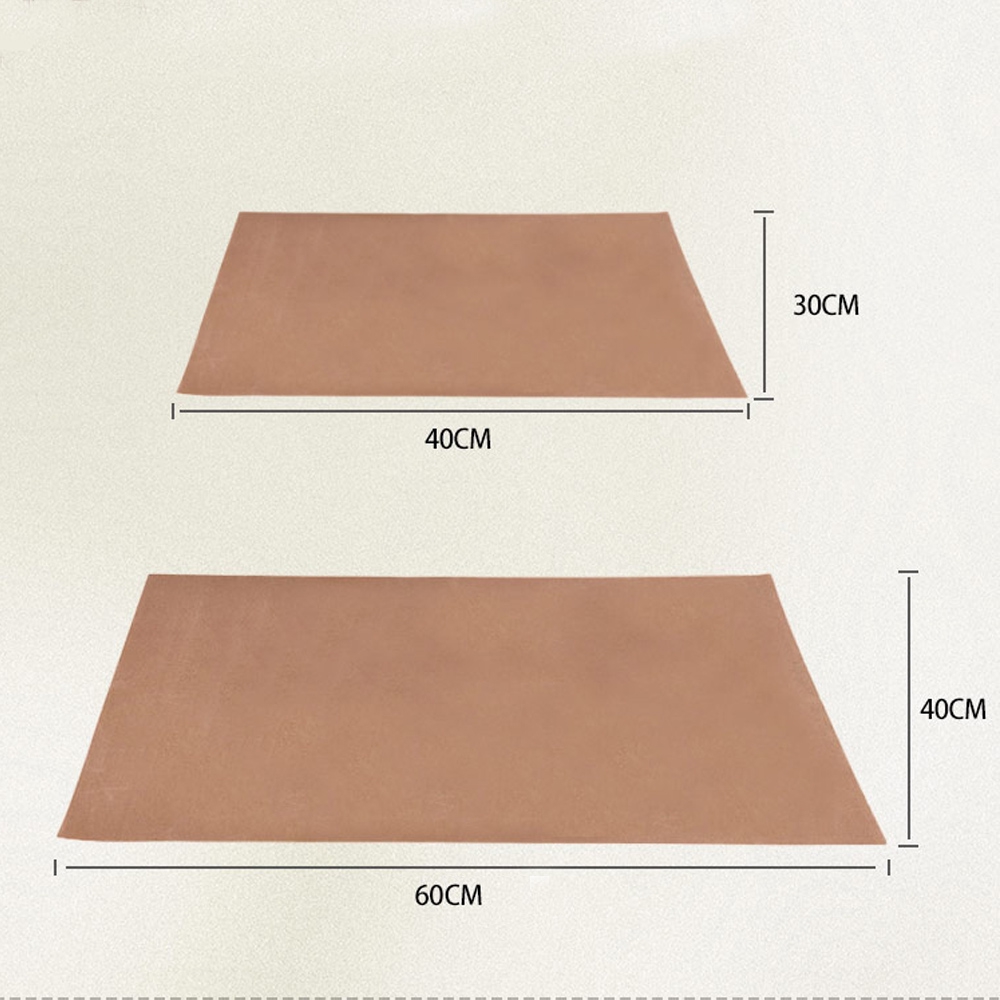 CONOPERY Thảm Nướng Bánh 60x40cm Bằng Thủy Tinh Sợi Chống Dính Chất Lượng Cao