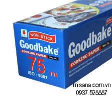 [Hàng Loại A] Giấy nến dùng lót nướng bánh Goodbake - KT : 30cm x 75m; 45 x75m; 45x100m