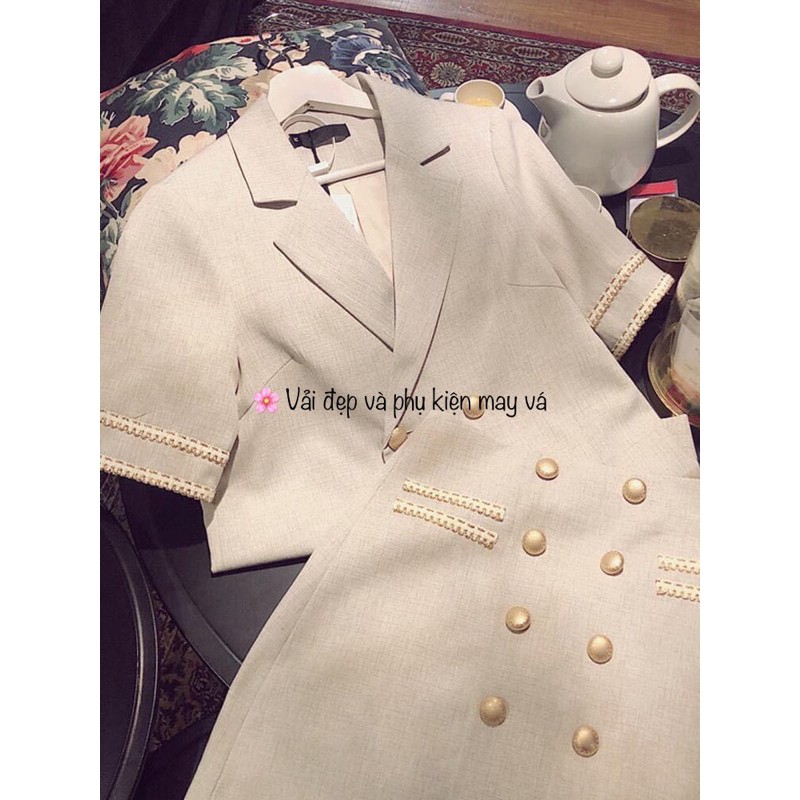 Vải Đũi Thái - Đũi Lạnh Loại 1 - may Váy Vest Công sở