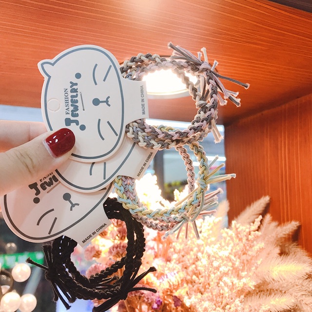 Chun buộc tóc JEWEL set ba sợi