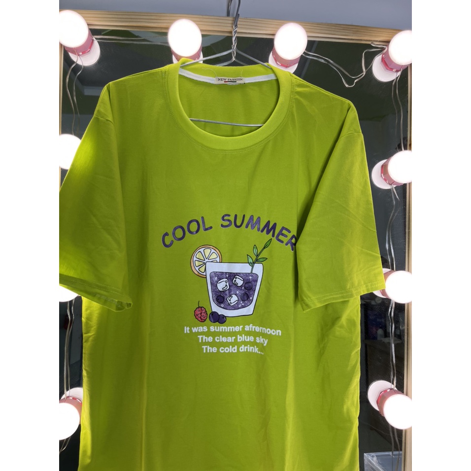 Áo phông cốc nước Cool Summer HARIQUEEN