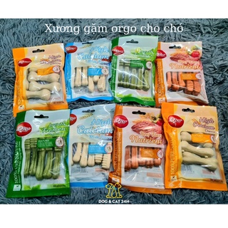 Xương gặm Orgo cho chó - Sạch răng - Thơm miệng - Bổ sung canxi cho cún