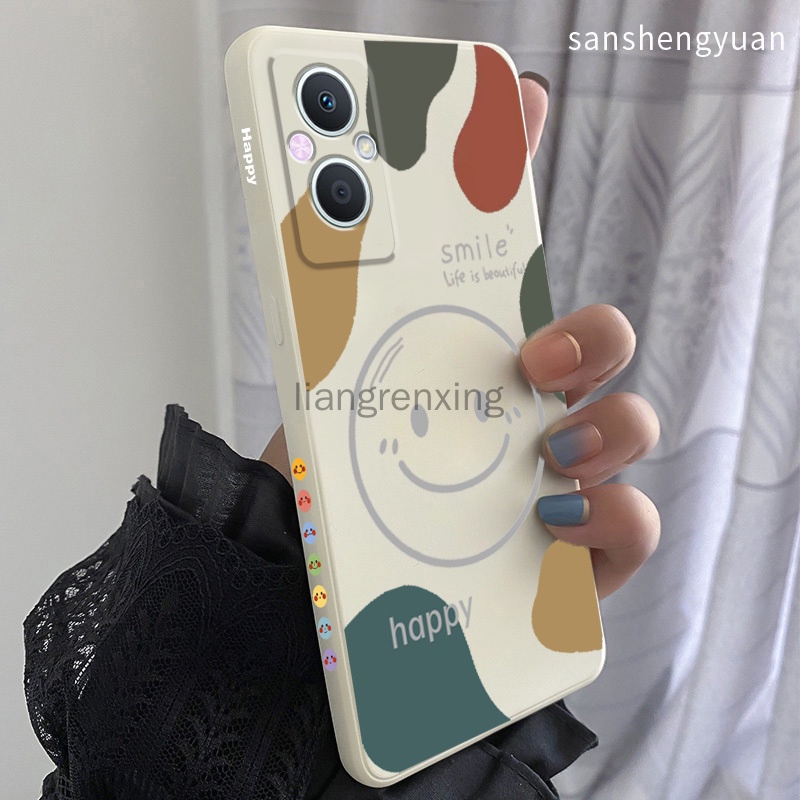 Ốp Điện Thoại Silicone Mềm Màu Trơn Cho oppo reno 7z 5g oppo reno7 z 5g