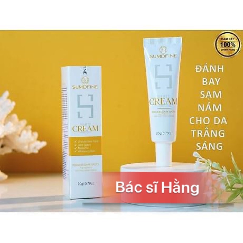 ✅[CHÍNH HÃNG] KEM MỜ NÁM TRẮNG DA SUMDFINE 20G