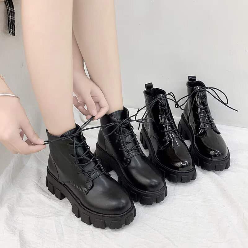 🥭Giày boots da cao cổ phong cách Hàn Quốc🌹🤗HÀNG CÓ SẴN - Ord | BigBuy360 - bigbuy360.vn
