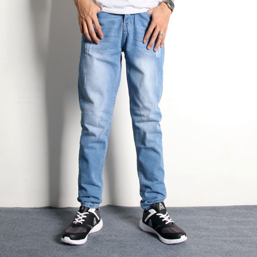 [Mã FAMALLT5 giảm 15% đơn 150K] Quần jean nam Q514 (Đen rách) MĐ | BigBuy360 - bigbuy360.vn