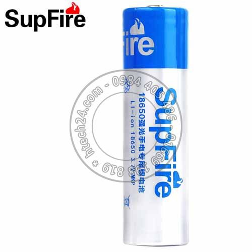 Pin sạc Supfire 18650 xanh