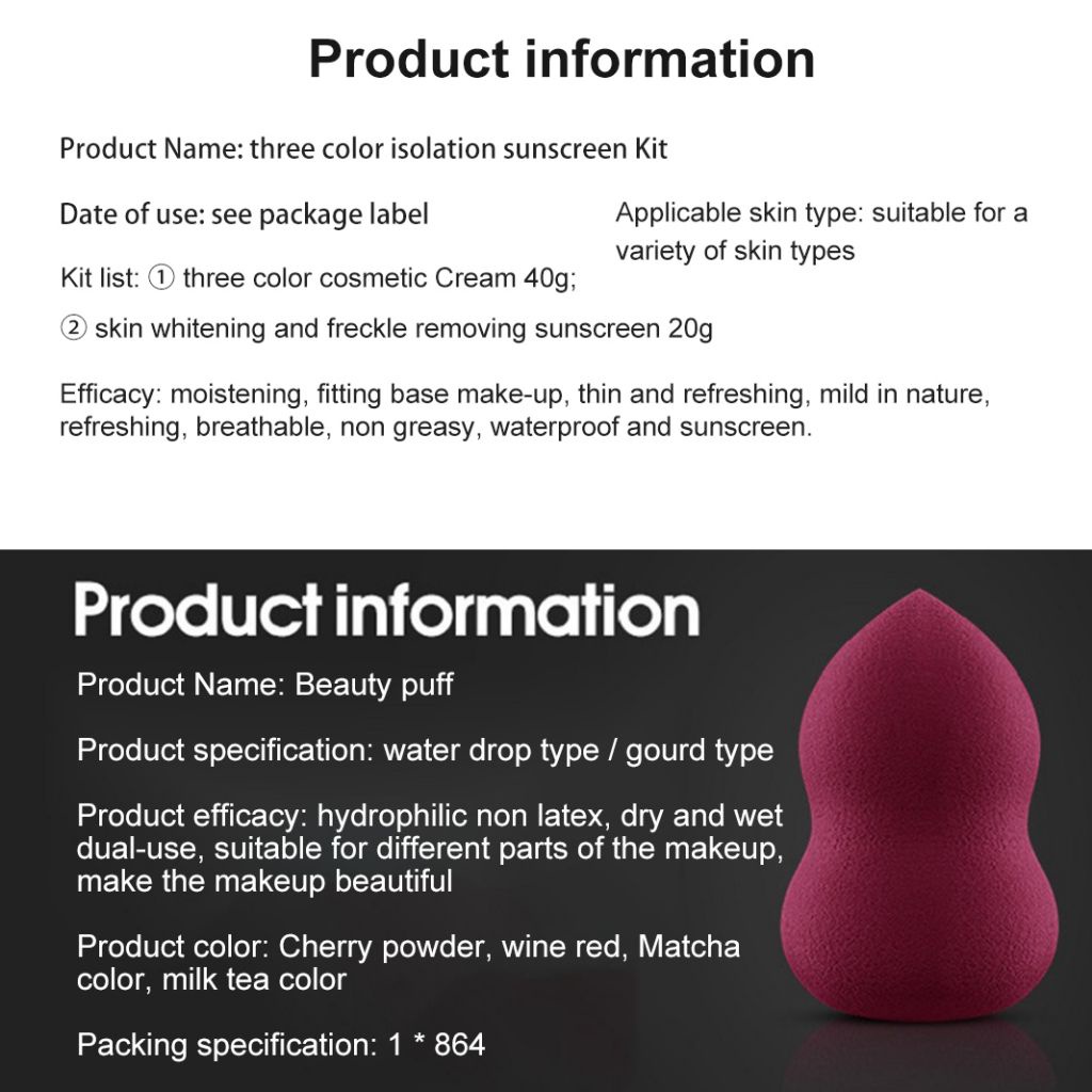 Kem che khuyết điểm Se Nana ba màu dưỡng ẩm làm sáng da chống thấm nước kiềm dầu
 | BigBuy360 - bigbuy360.vn