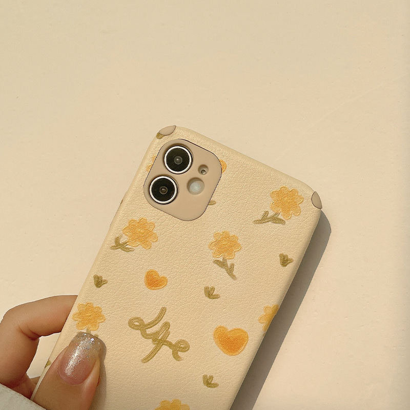 Bao Da Nắp Gập Họa Tiết Tranh Sơn Dầu Cho Iphone 11 Pro Max X Xr Xs Max 7 8 Plus Se 2020 12 Pro Max 12 Mini