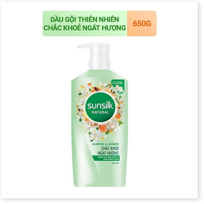 [Mã chiết khấu giảm giá sỉ mỹ phẩm chính hãng] Dầu gội Sunsilk thiên nhiên 650gr