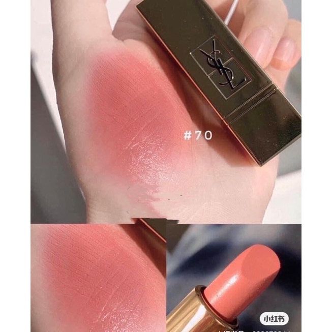 SON THỎI MINI YSL 01 LE ROUGE, 13 LE ORANGE, 70 LE NU unbox 1.3gr