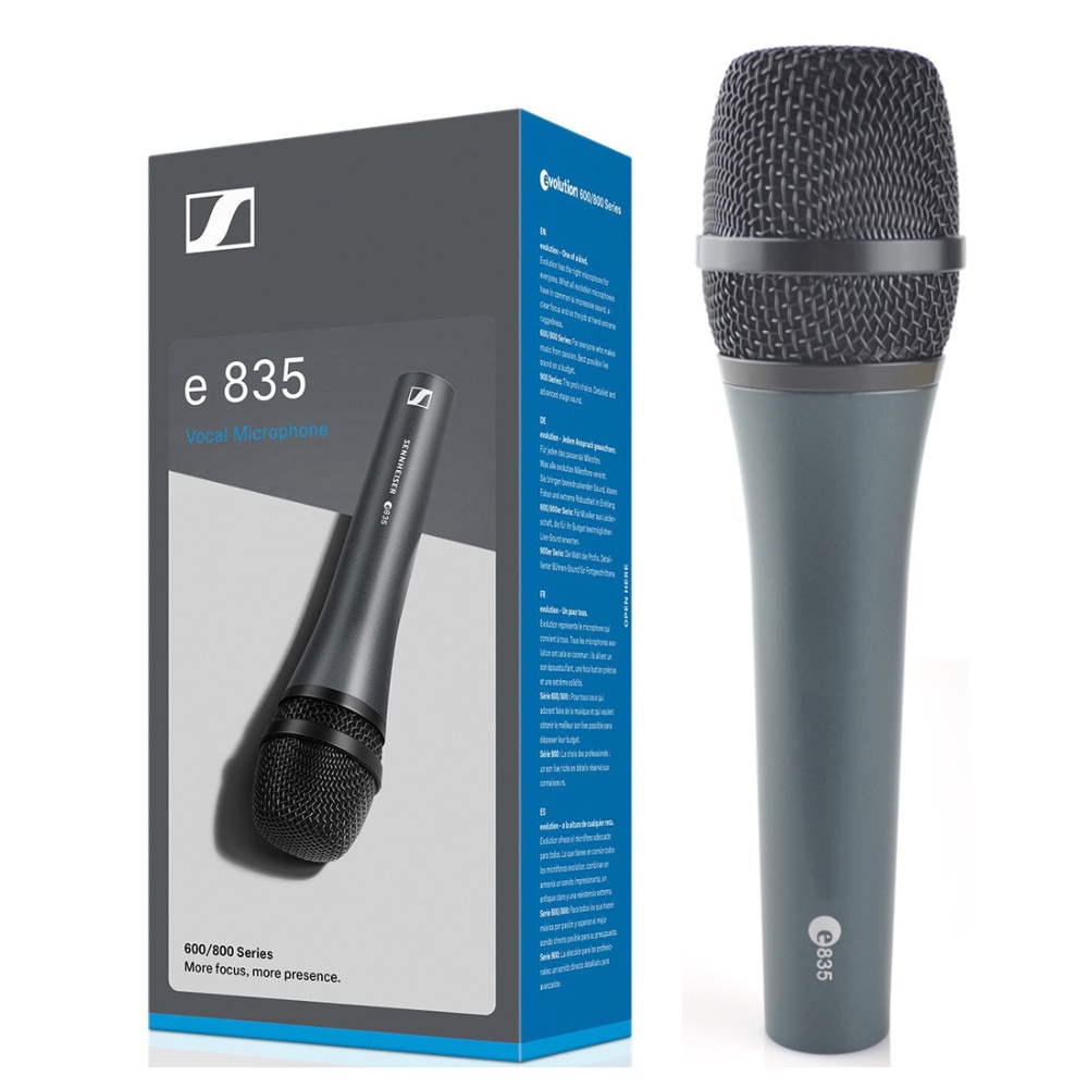 Micro Sennheiser E835 Chuyên Dụng Cho Phòng Thu, Sân Khấu