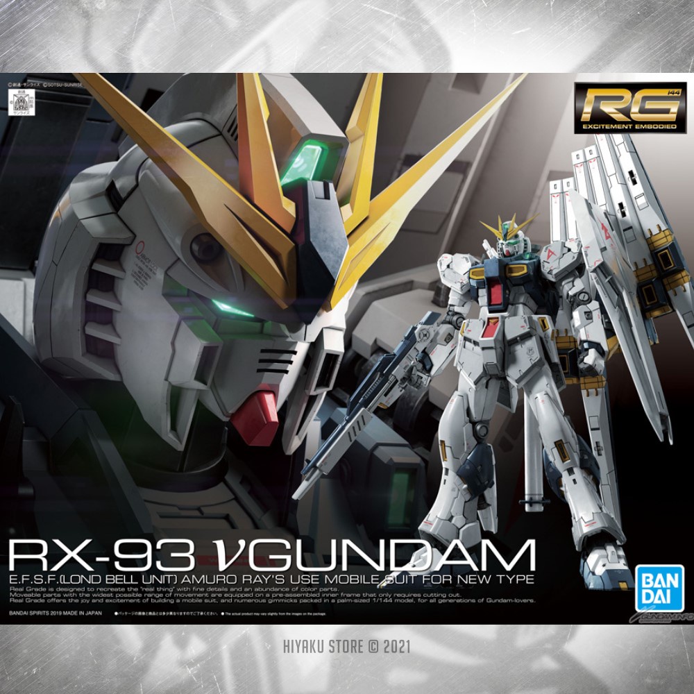 Mô Hình Lắp Ráp Gundam RG RX-93 Nu