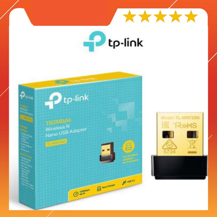 XẢ KHO -  TP - Link TL- WN725N - USB Wifi Nano Chuẩn N Tốc Độ 150Mbps BTC01