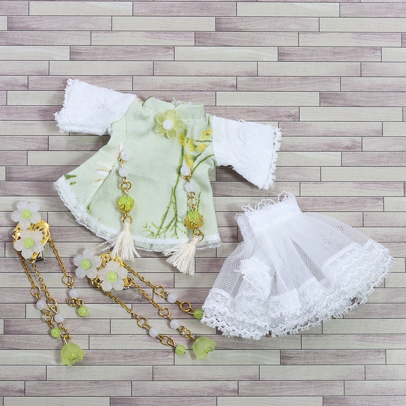 Đầm Hán Phục Phong Cách Cổ Điển Ob11 Cho Bé YMY Body OYM6