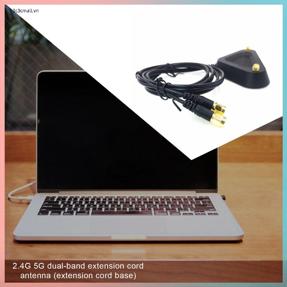 Cáp mở rộng angten wifi rf rg174 chuyển đổi từ cổng sma sang cổng sma