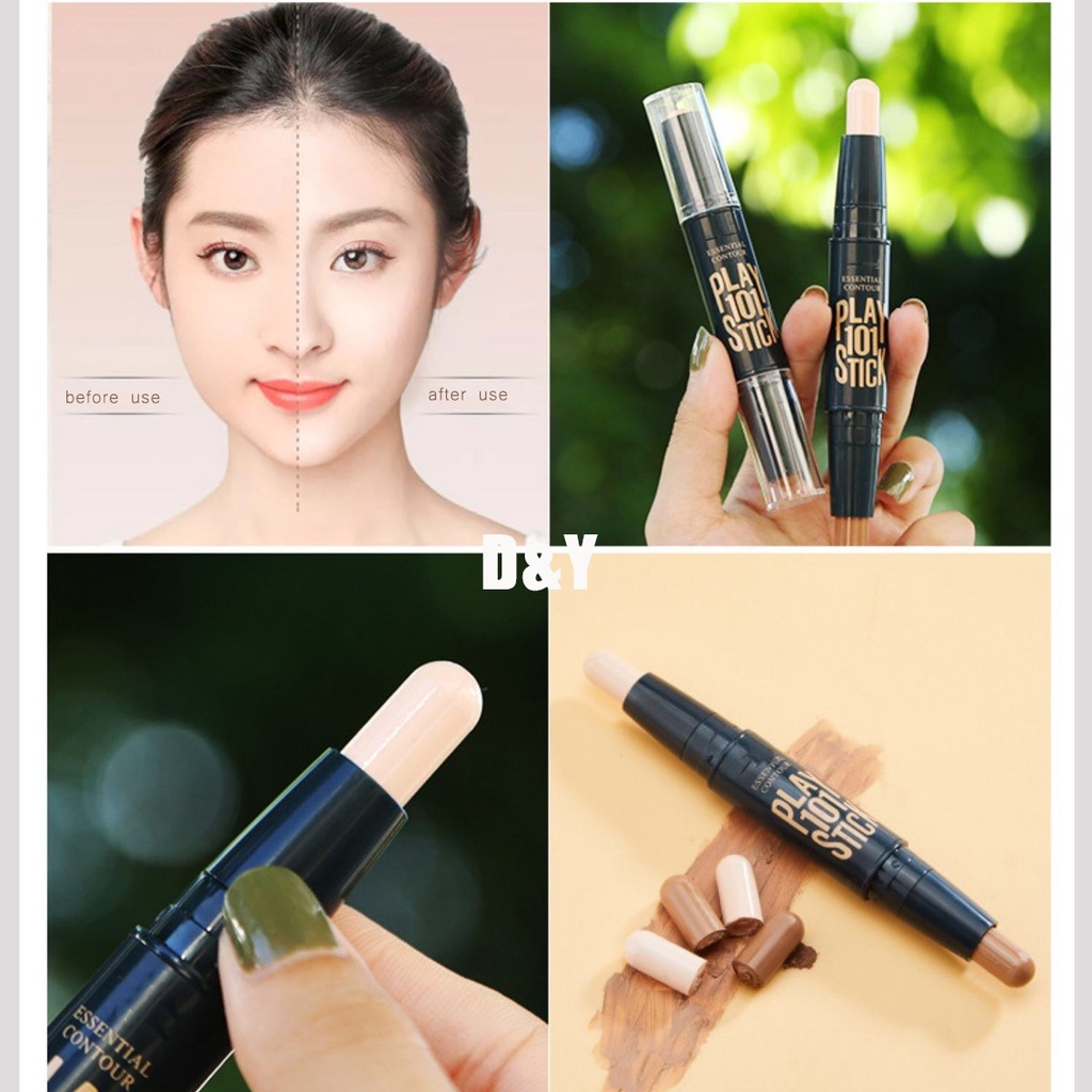Thỏi Kem Bắt Sáng Tạo Khối Hai Đầu Chống Thấm Nước Lâu Trôi | BigBuy360 - bigbuy360.vn