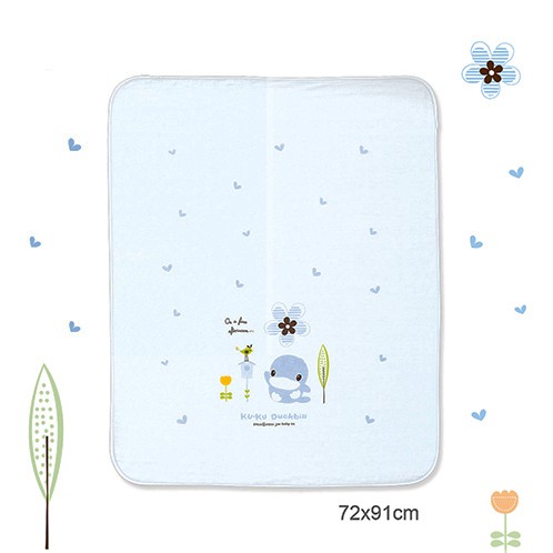 Khăn tắm bé 100% cotton mềm mại size 70 x 90 cm kuku ku2385